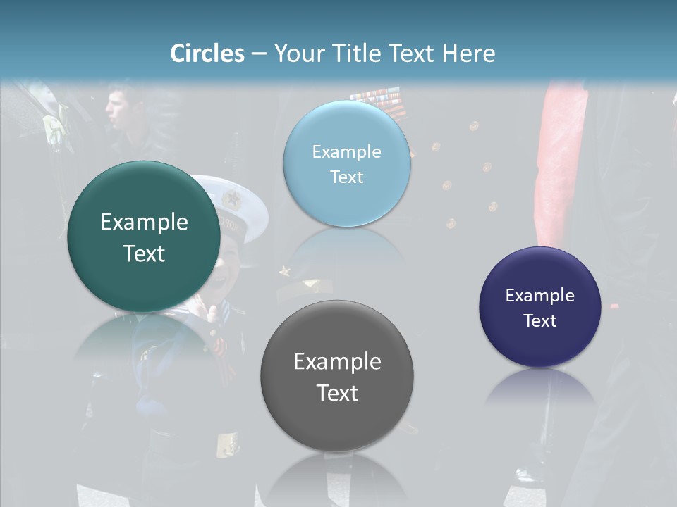 Conventional Parade Mercenaries PowerPoint Template