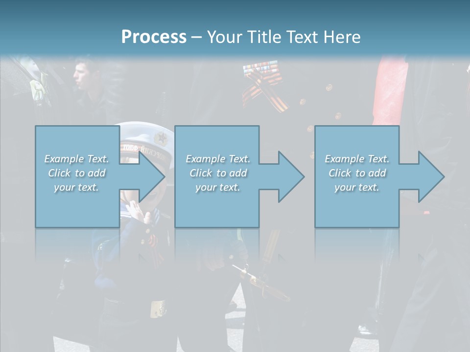 Conventional Parade Mercenaries PowerPoint Template