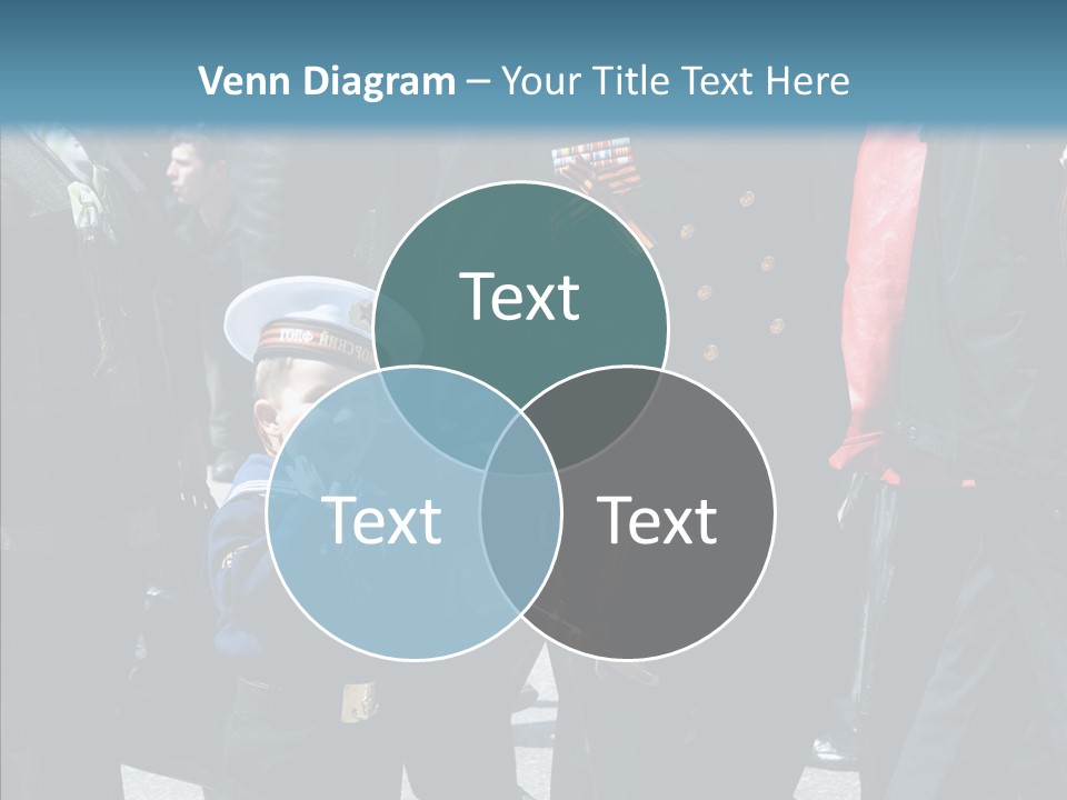 Conventional Parade Mercenaries PowerPoint Template