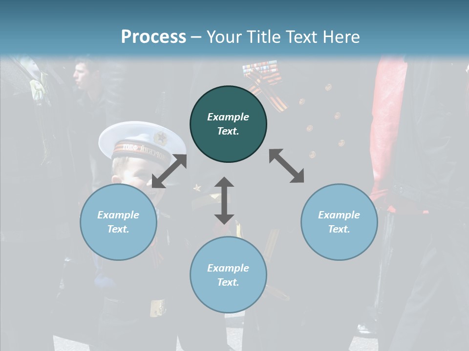 Conventional Parade Mercenaries PowerPoint Template