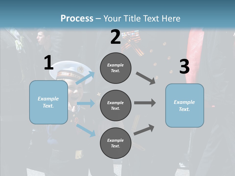 Conventional Parade Mercenaries PowerPoint Template