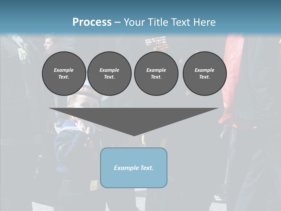 Conventional Parade Mercenaries PowerPoint Template