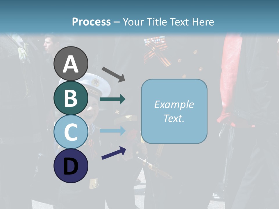 Conventional Parade Mercenaries PowerPoint Template