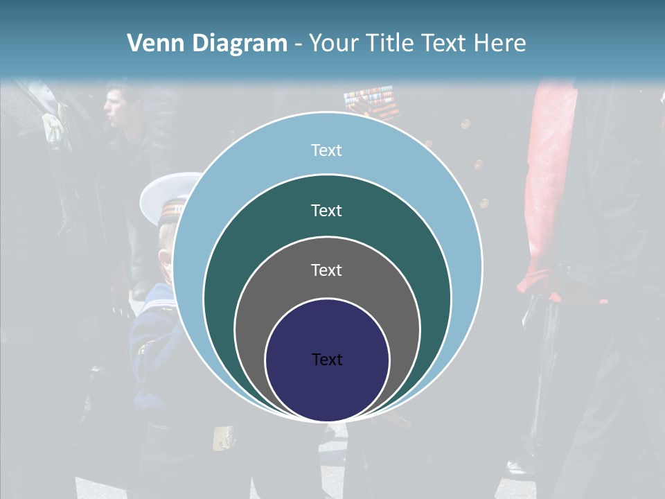 Conventional Parade Mercenaries PowerPoint Template