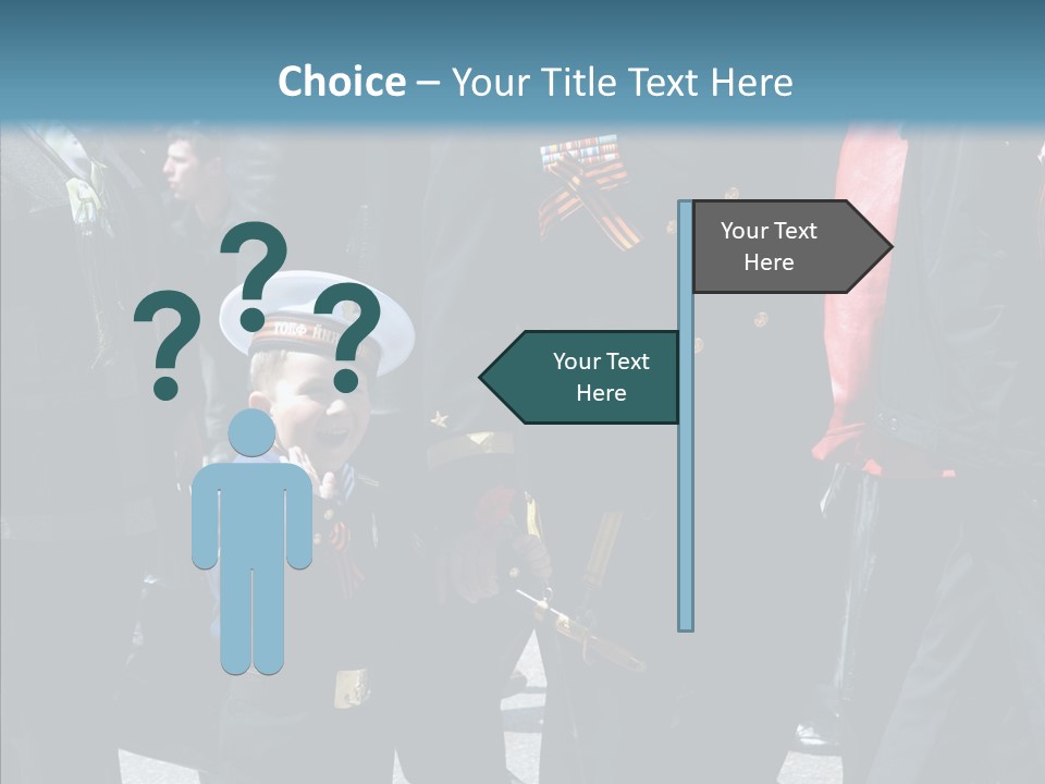 Conventional Parade Mercenaries PowerPoint Template