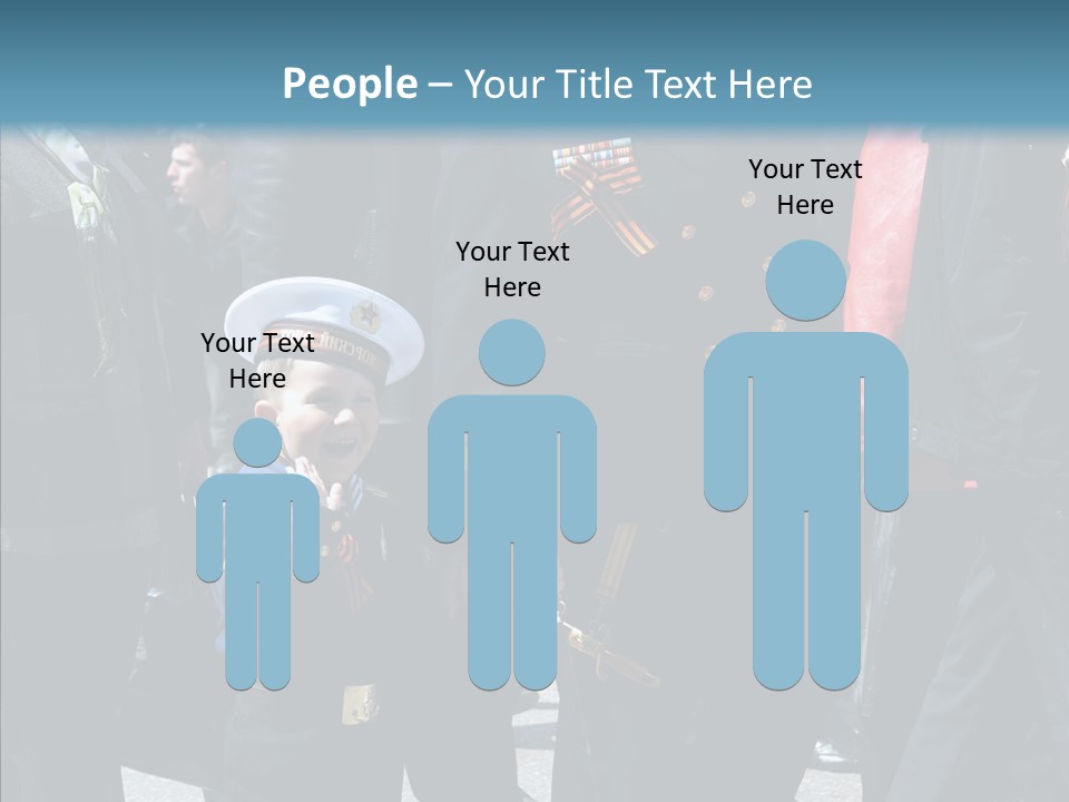 Conventional Parade Mercenaries PowerPoint Template