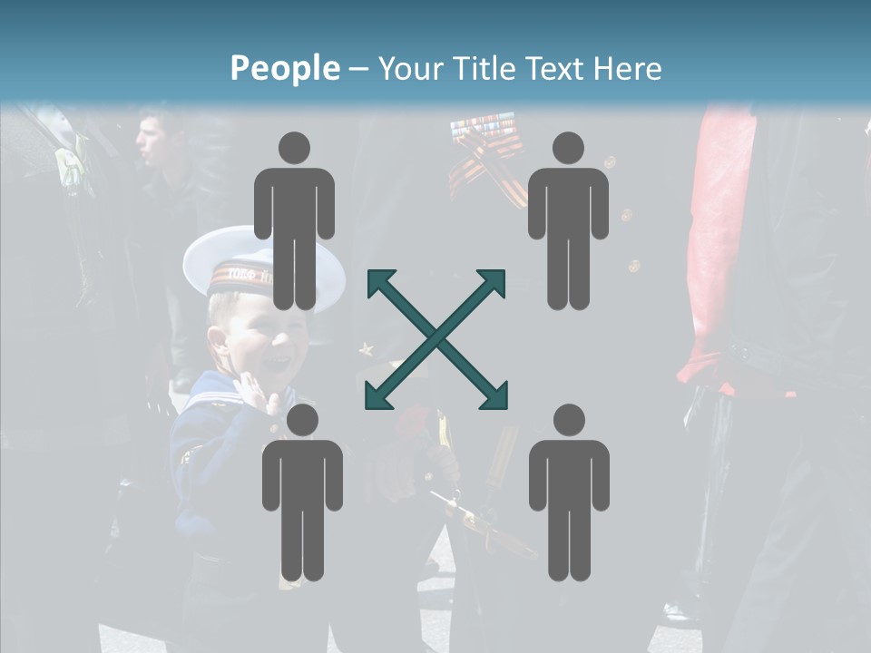 Conventional Parade Mercenaries PowerPoint Template