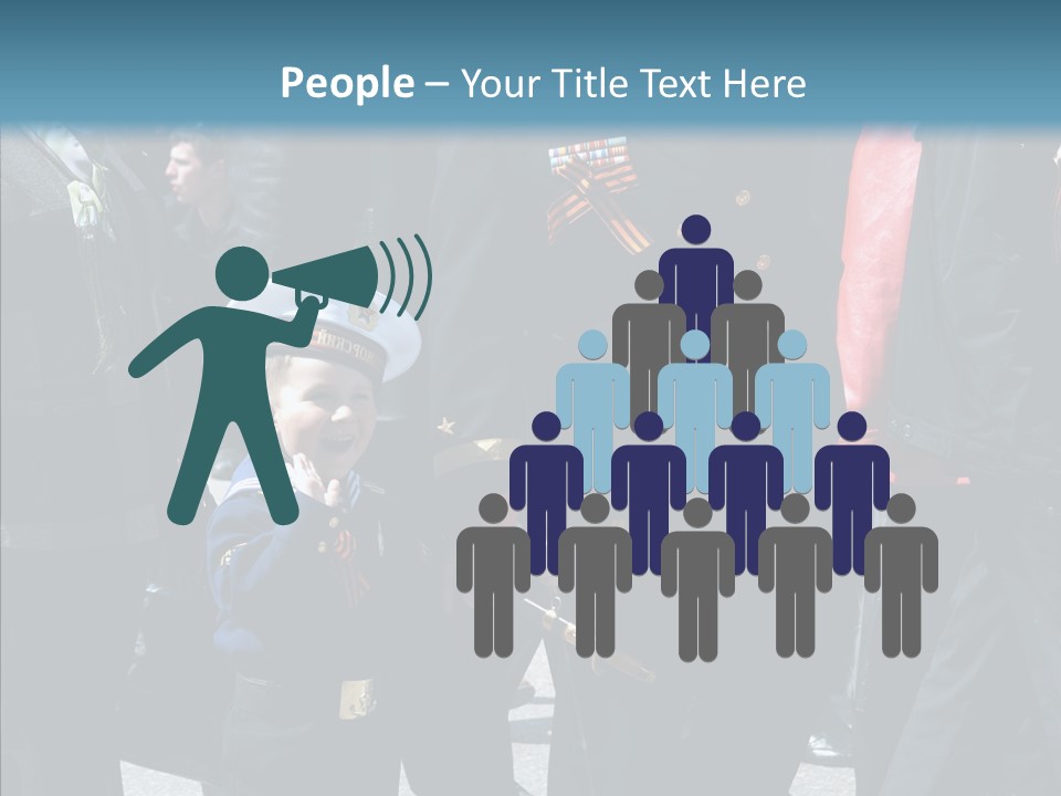 Conventional Parade Mercenaries PowerPoint Template