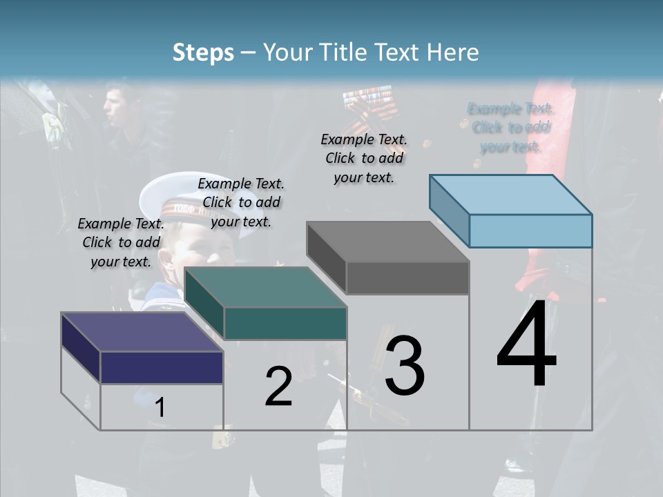 Conventional Parade Mercenaries PowerPoint Template