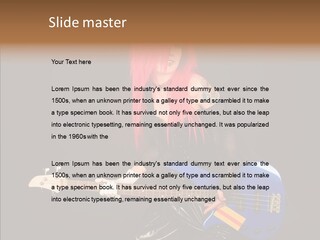 Pop Clothing Popular PowerPoint Template