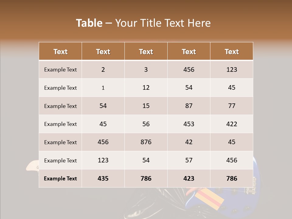 Pop Clothing Popular PowerPoint Template