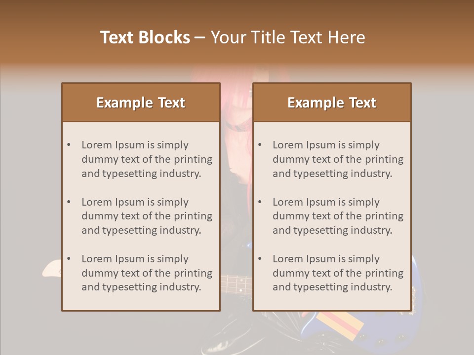 Pop Clothing Popular PowerPoint Template