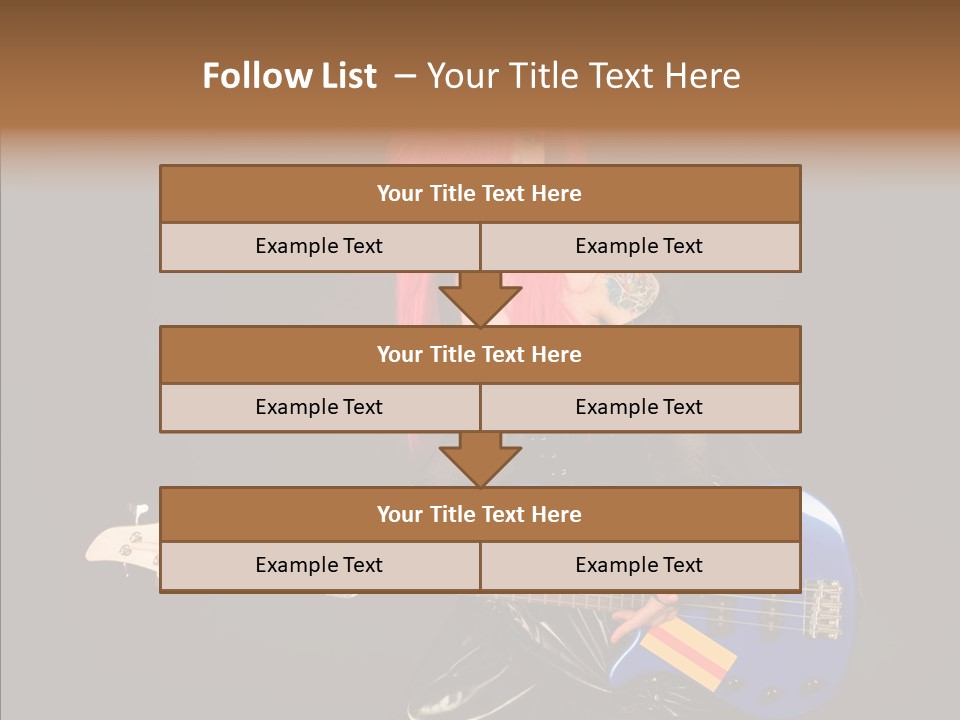 Pop Clothing Popular PowerPoint Template