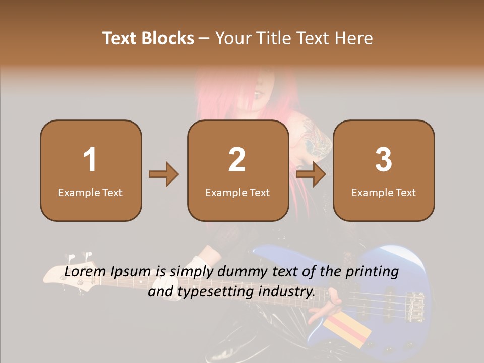 Pop Clothing Popular PowerPoint Template