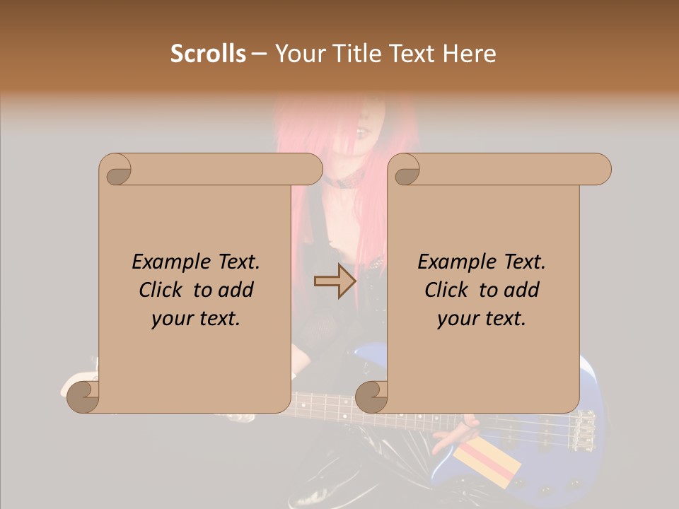 Pop Clothing Popular PowerPoint Template