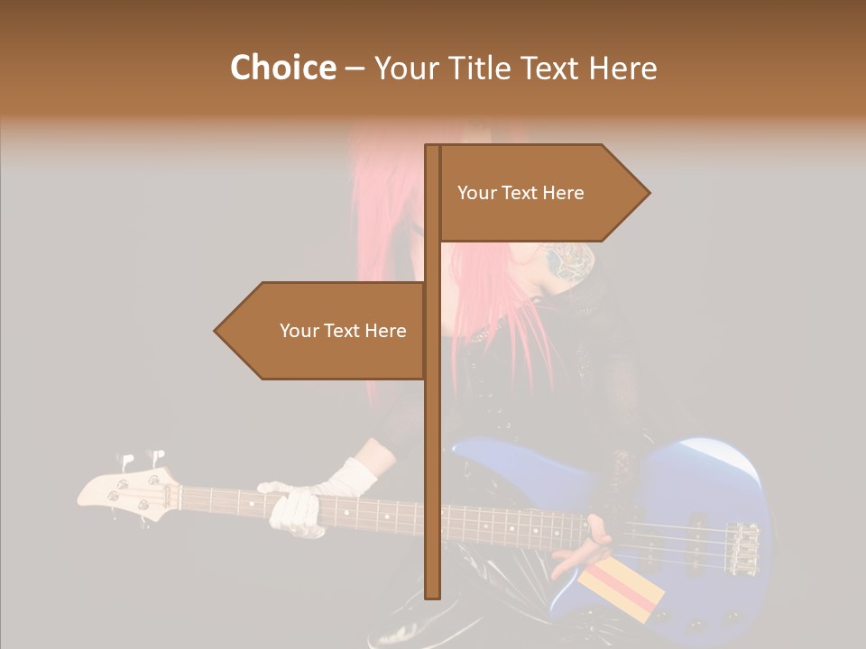 Pop Clothing Popular PowerPoint Template