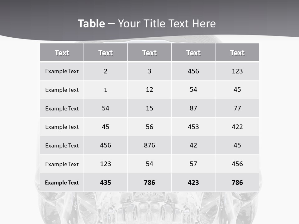 Treasure Spooky Crystal PowerPoint Template