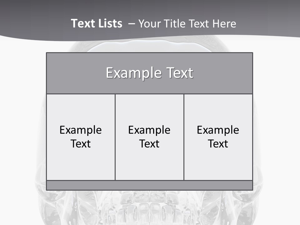 Treasure Spooky Crystal PowerPoint Template