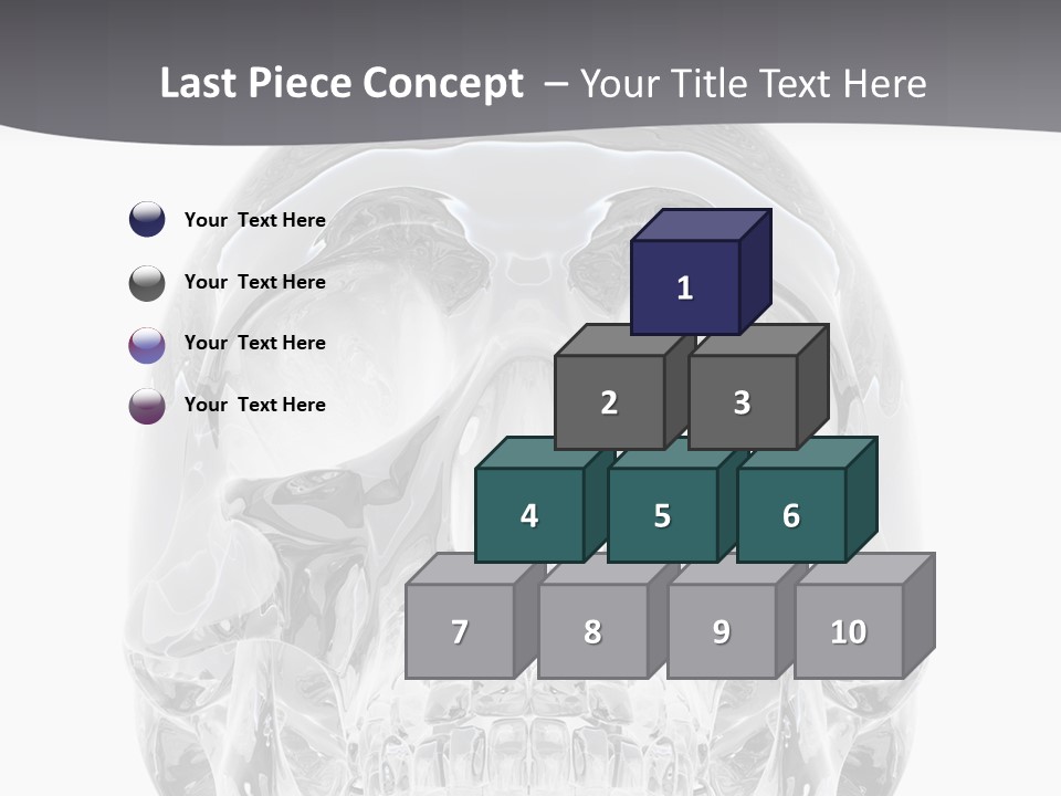 Treasure Spooky Crystal PowerPoint Template