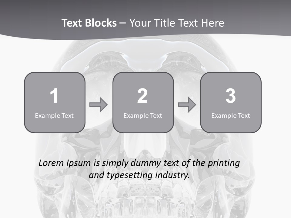 Treasure Spooky Crystal PowerPoint Template