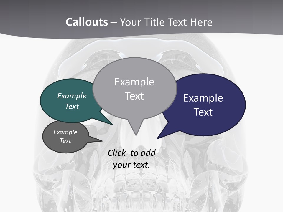 Treasure Spooky Crystal PowerPoint Template