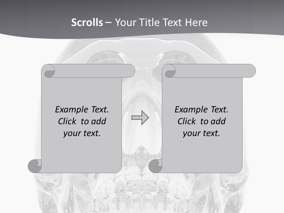 Treasure Spooky Crystal PowerPoint Template