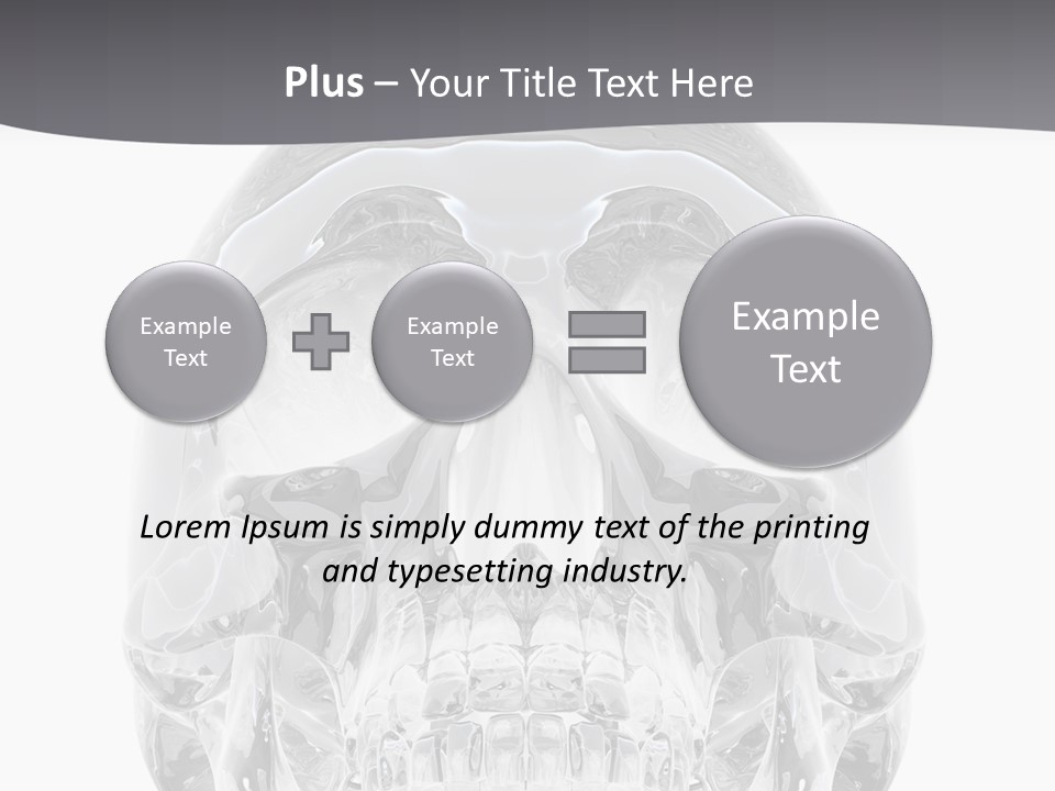 Treasure Spooky Crystal PowerPoint Template