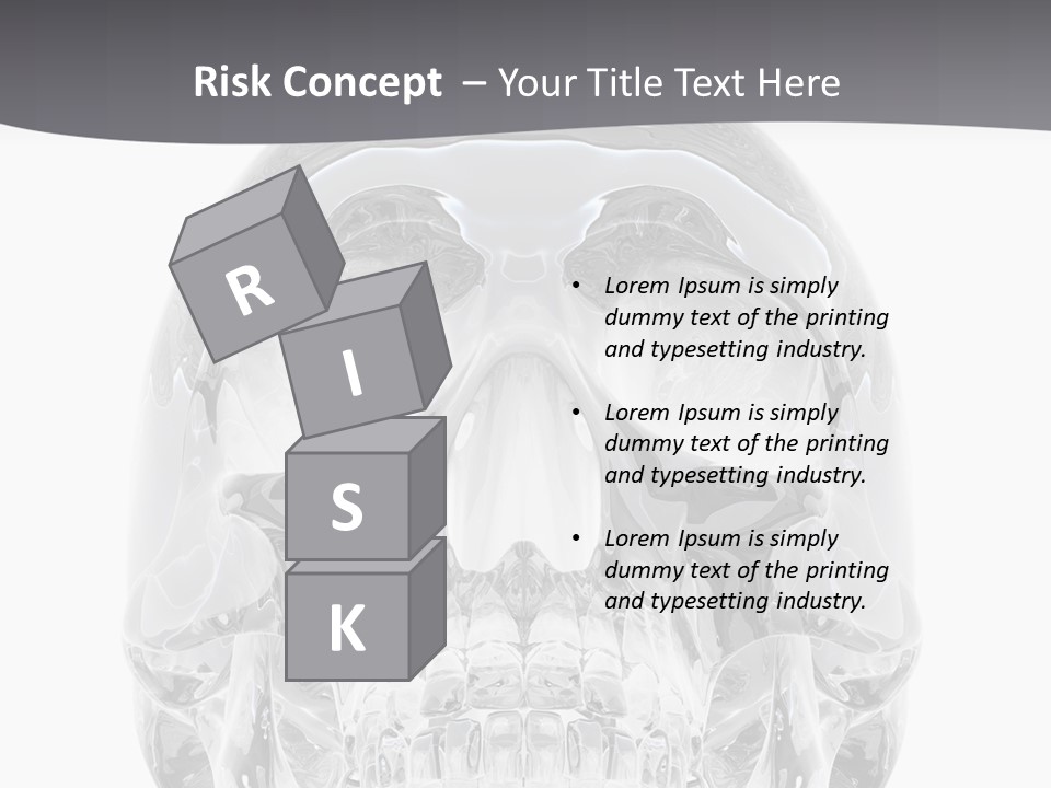 Treasure Spooky Crystal PowerPoint Template