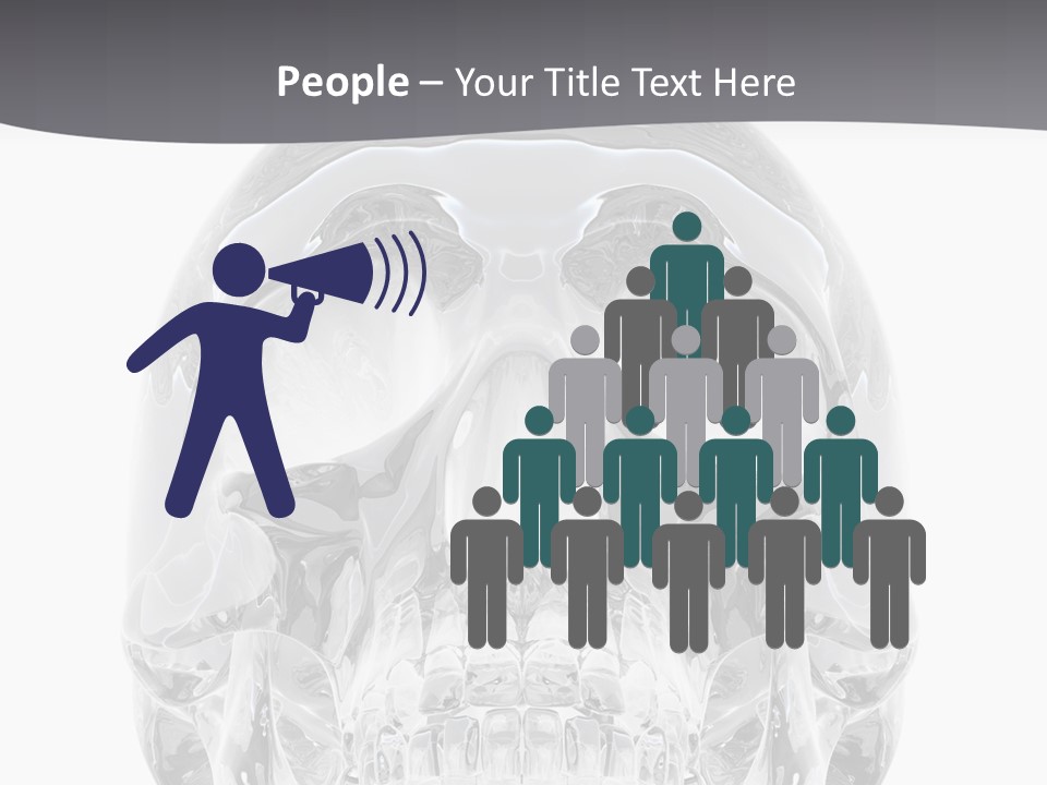 Treasure Spooky Crystal PowerPoint Template