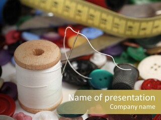 Item Dressmaker Tool PowerPoint Template