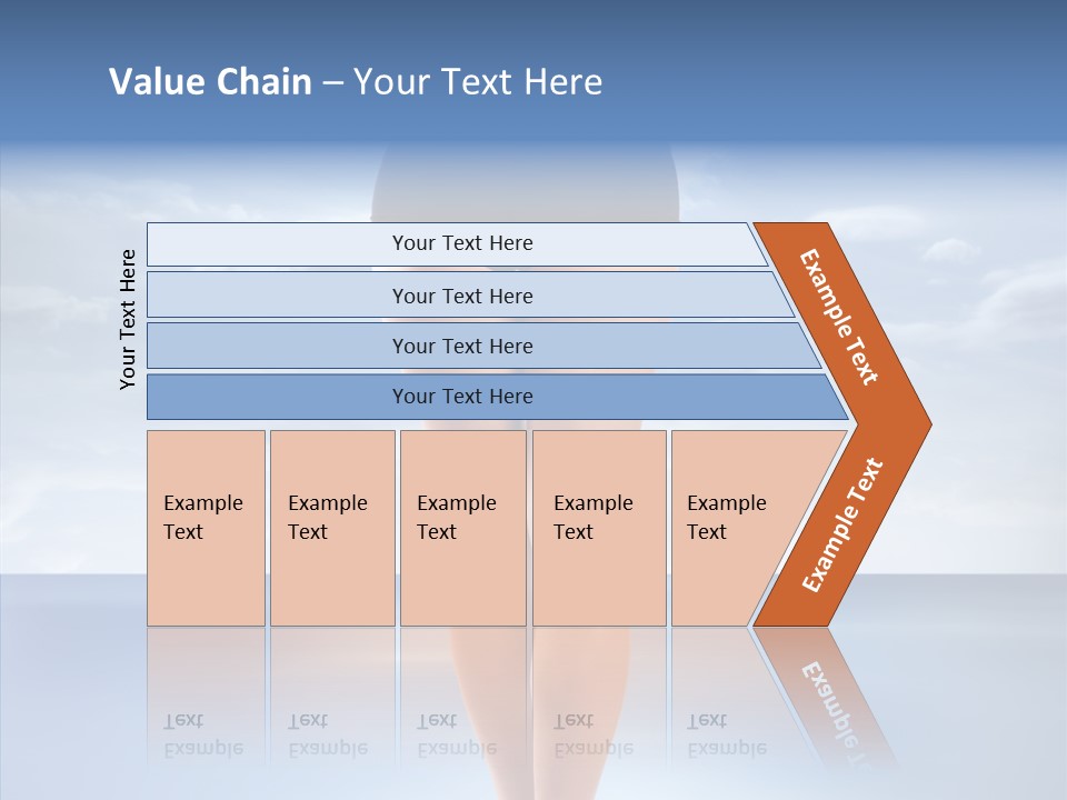 Young Lady Nature PowerPoint Template