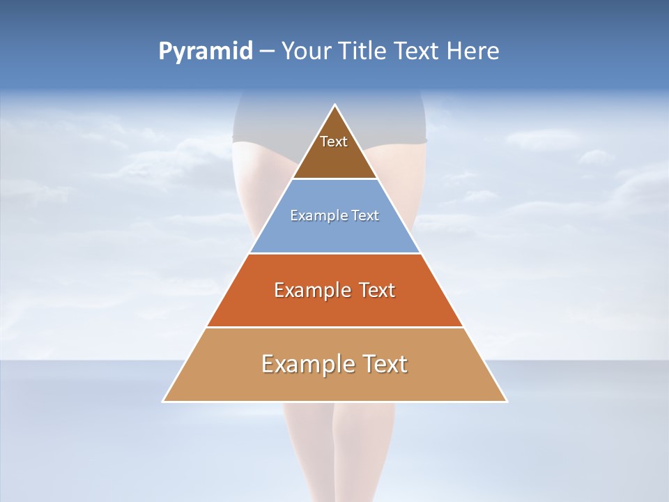 Young Lady Nature PowerPoint Template