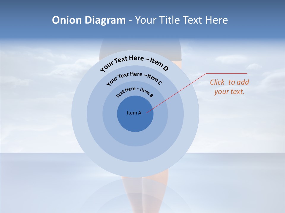 Young Lady Nature PowerPoint Template