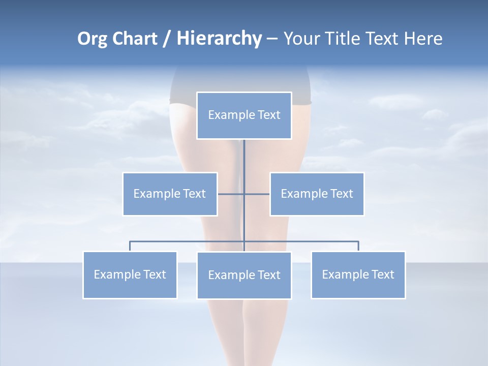 Young Lady Nature PowerPoint Template