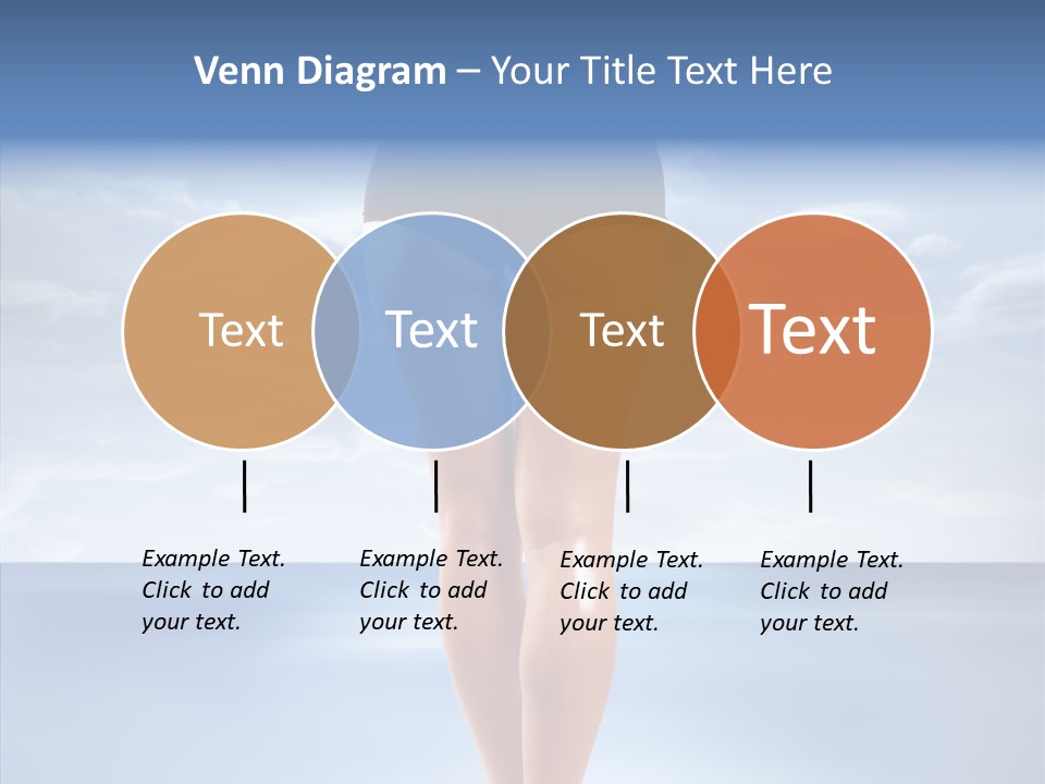 Young Lady Nature PowerPoint Template