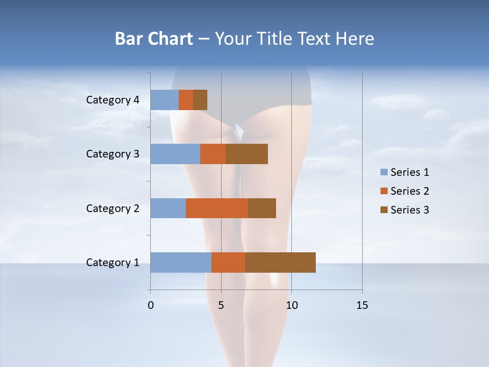 Young Lady Nature PowerPoint Template