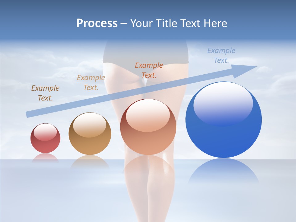 Young Lady Nature PowerPoint Template