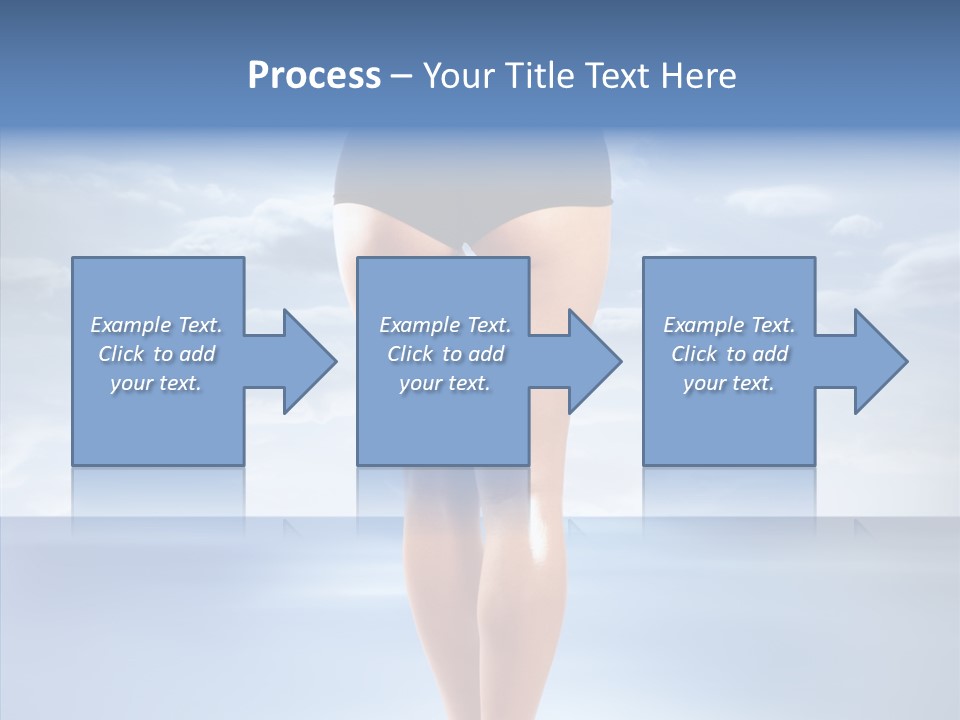 Young Lady Nature PowerPoint Template