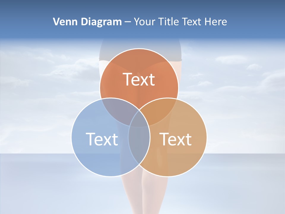 Young Lady Nature PowerPoint Template