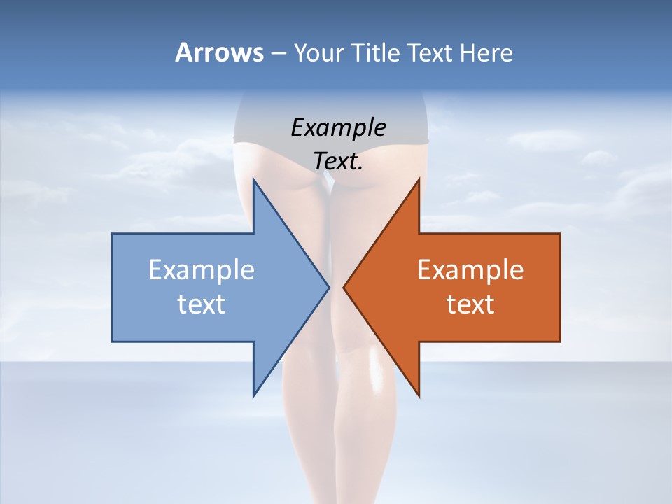 Young Lady Nature PowerPoint Template