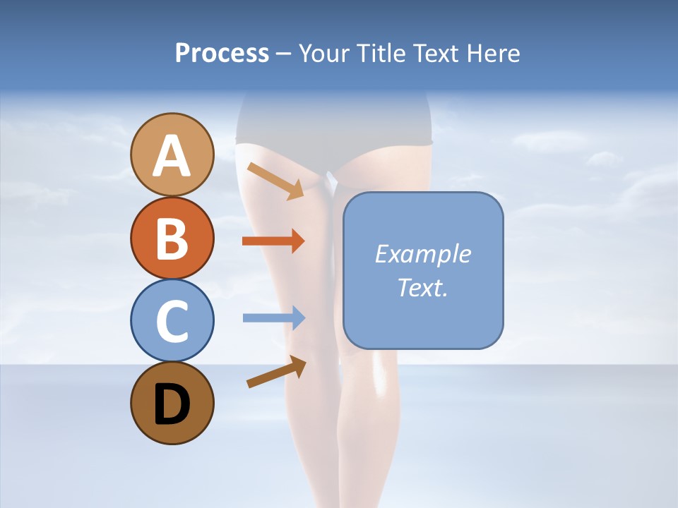 Young Lady Nature PowerPoint Template