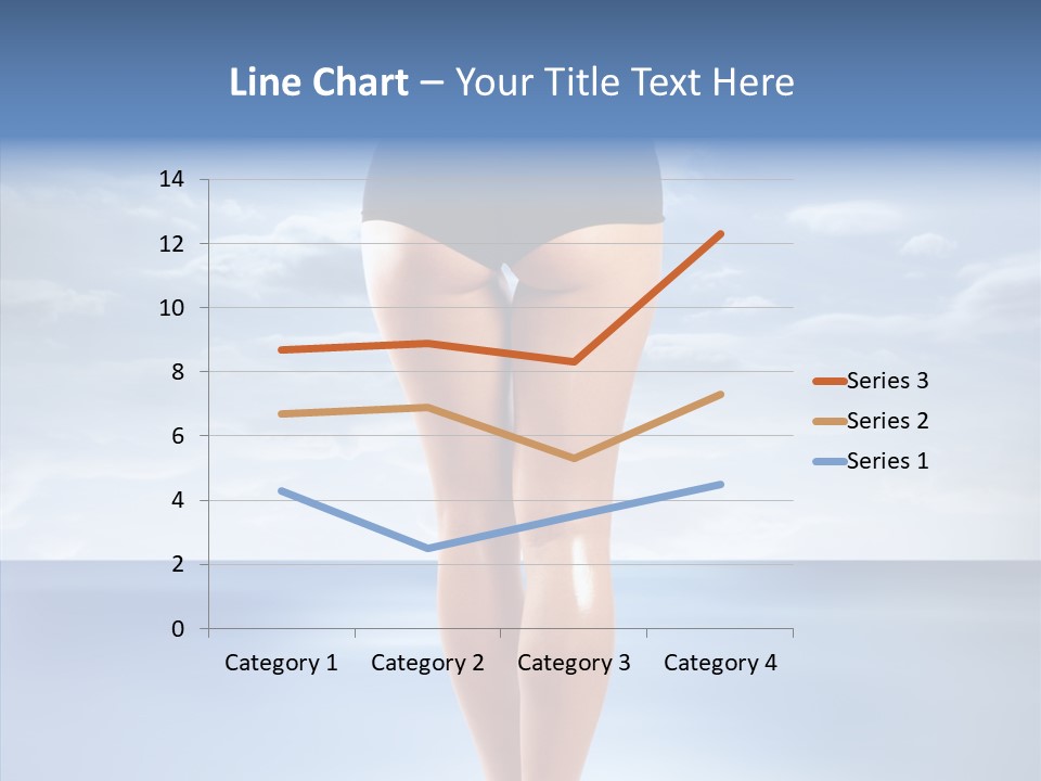 Young Lady Nature PowerPoint Template