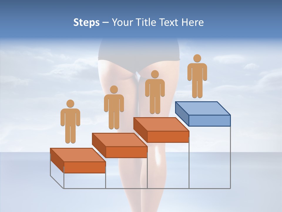 Young Lady Nature PowerPoint Template