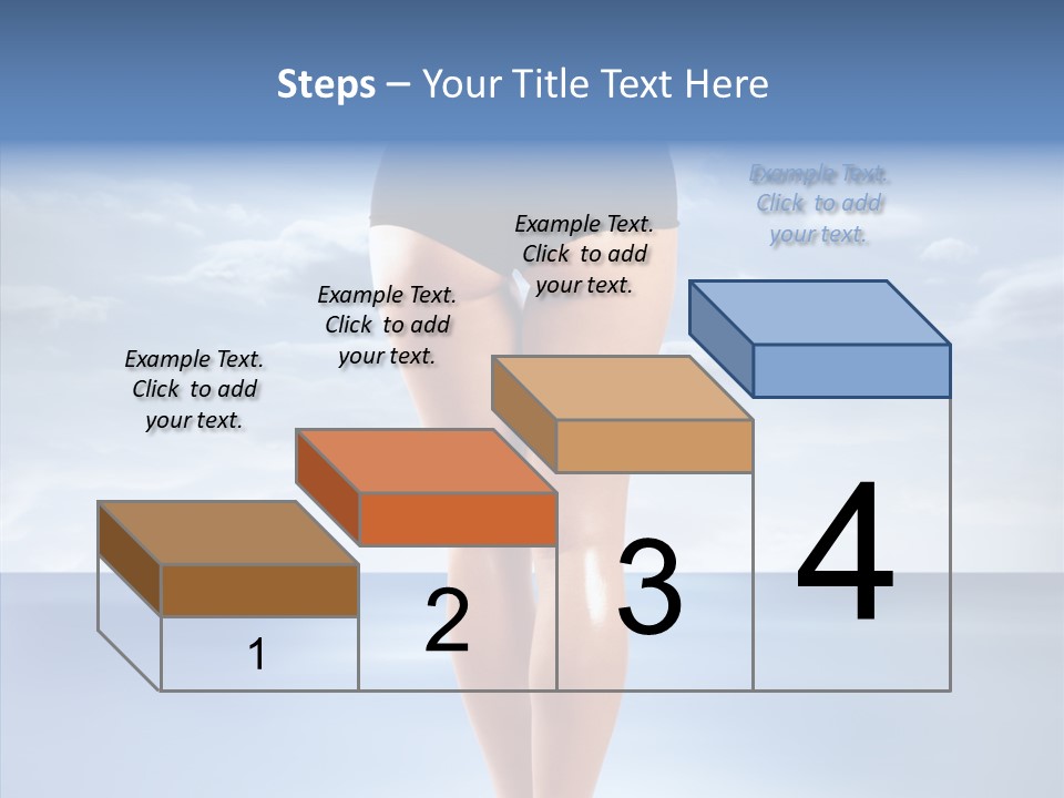 Young Lady Nature PowerPoint Template