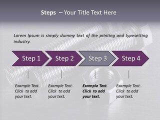 Repairing Screw Background PowerPoint Template
