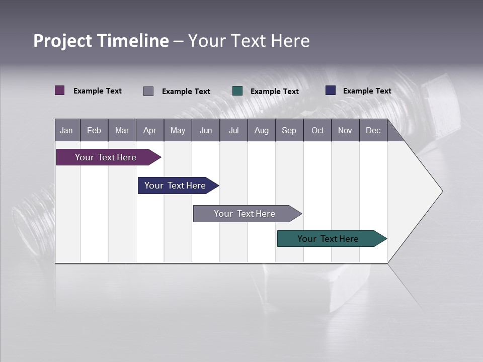 Repairing Screw Background PowerPoint Template