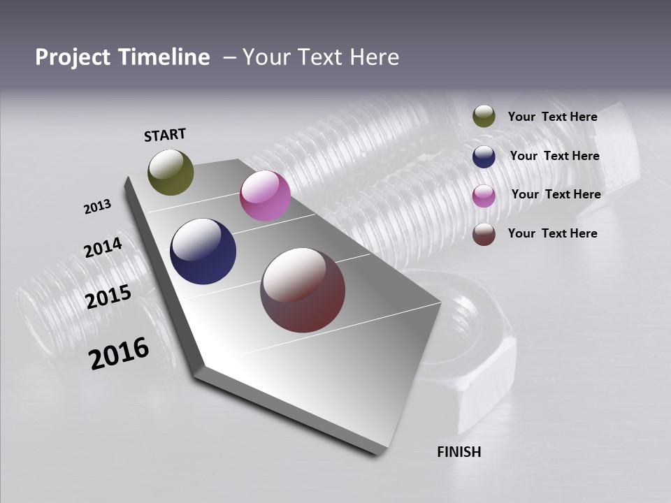 Repairing Screw Background PowerPoint Template
