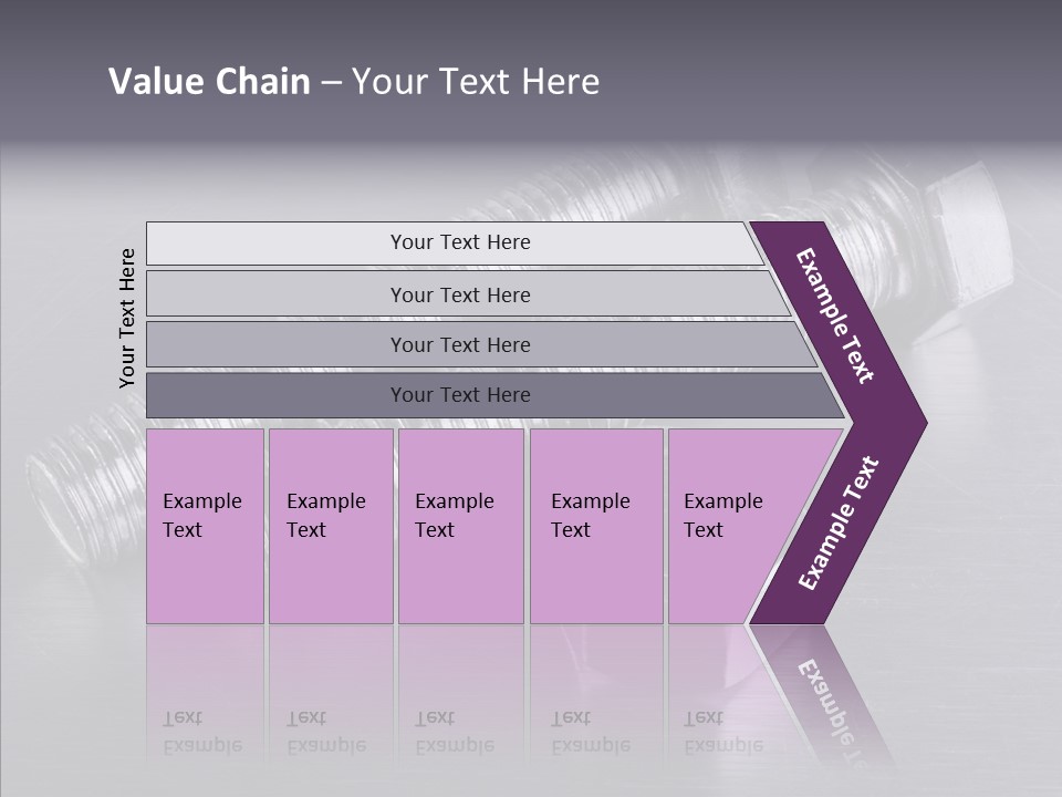 Repairing Screw Background PowerPoint Template