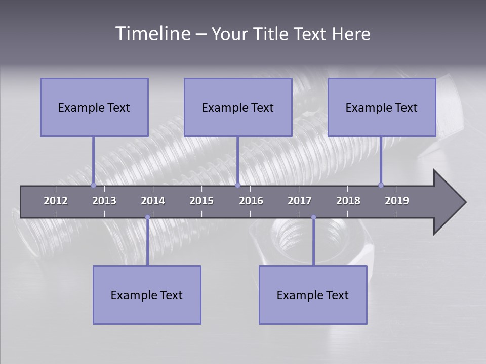 Repairing Screw Background PowerPoint Template