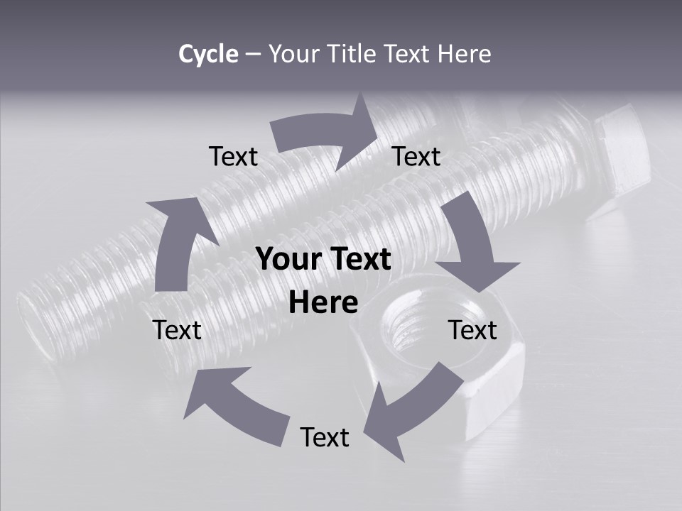 Repairing Screw Background PowerPoint Template